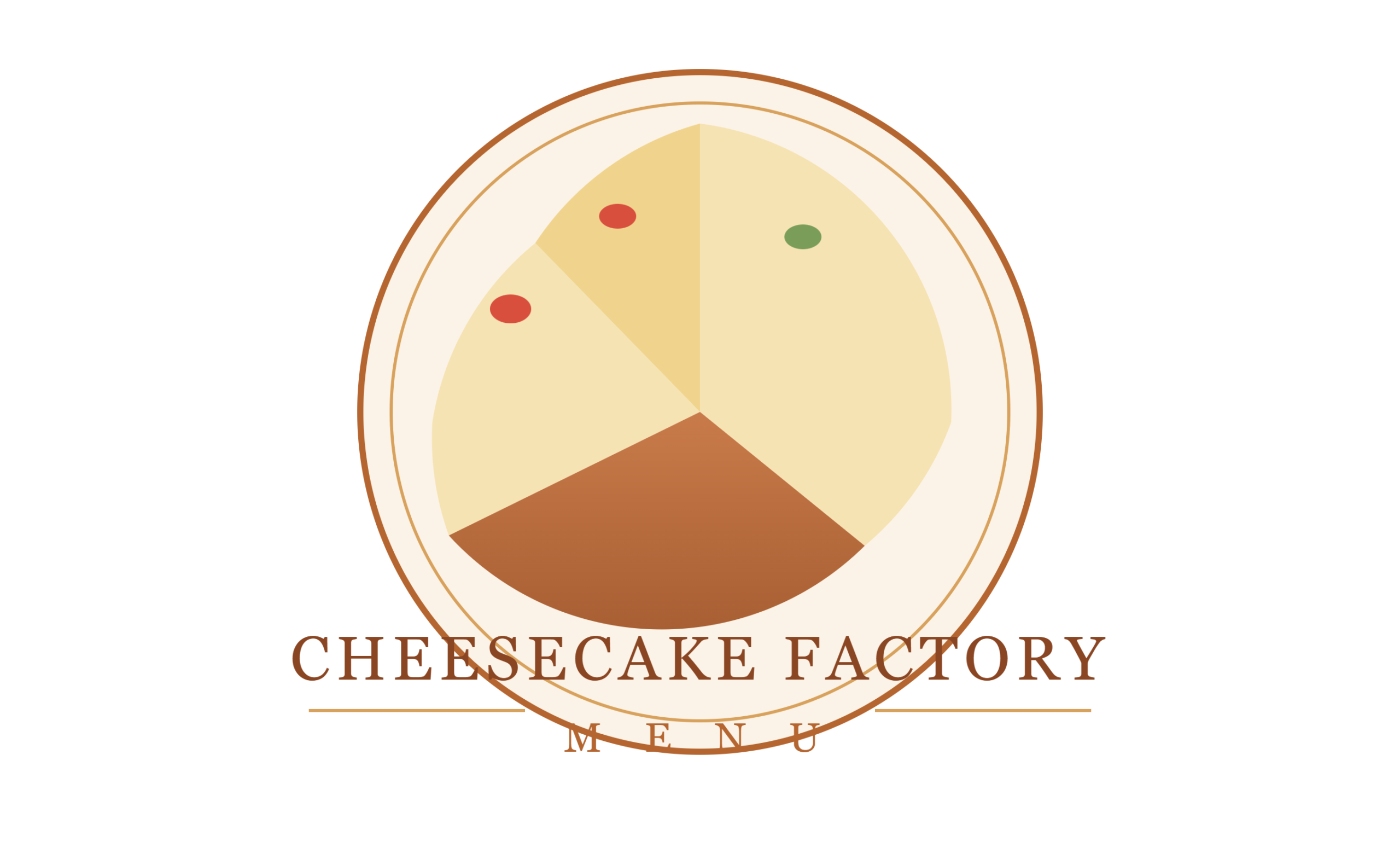 cheesecake factory menu